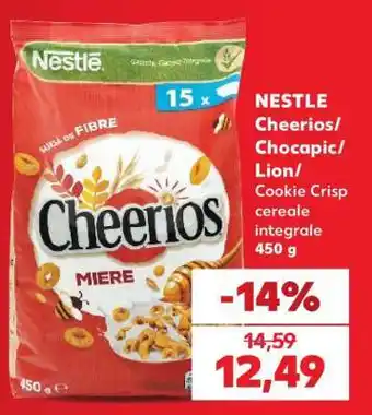 Kaufland NESTLE Cheerios/Chocapic/Lion/Cookie Crisp cereale integrale 450 g Ofertă