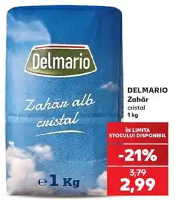 Kaufland DELMARIO ZAHĂR CRISTAL 1 kg Ofertă