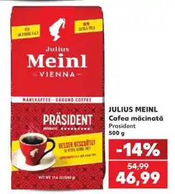 Kaufland JULIUS MEINL Cafea măcinată Ofertă