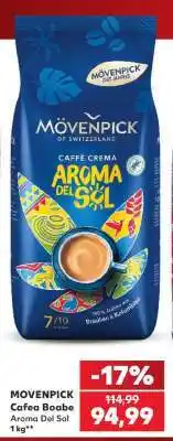 Kaufland MOVENPICK Cafea Boabe Aroma Del Sol Ofertă