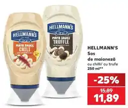 Kaufland HELLMANN’S Sos de maioneză cu chilli/ cu trufe Ofertă