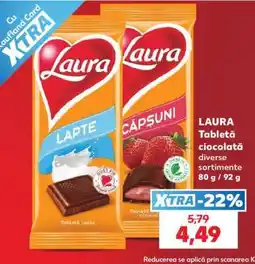 Kaufland LAURA Tableta ciocolată Ofertă