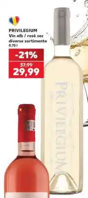 Kaufland PRIVILEGIUM Vin alb / rosé sec Ofertă