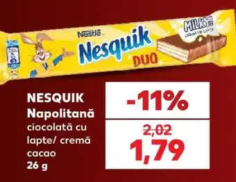 Kaufland NESQUIK Napolitană Ofertă