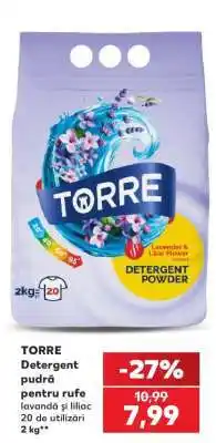 Kaufland TORRE Detergent pudră Ofertă