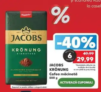 JACOBS KRÖNUNG Cafea măcinată