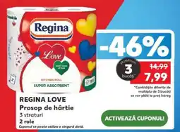 Kaufland REGINA LOVE Prosop de hârtie Ofertă