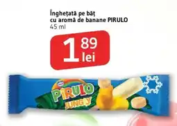 Supeco îngheţată pe băţ cu aromă de banane PIRULO Ofertă