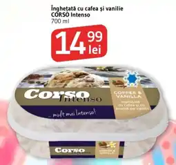 Supeco îngheţată cu cafea și vanilie CORSO Intenso Ofertă