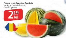 Supeco Pepene verde Carrefour România Ofertă