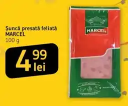 Supeco Şuncă presată feliată MARCEL Ofertă