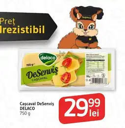 Supeco Cascaval Desenviş DELACO Ofertă
