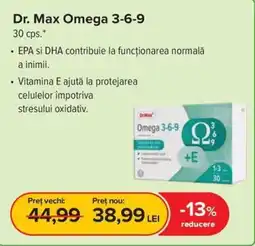 Dr.Max Dr. Max Omega 3-6-9 Ofertă