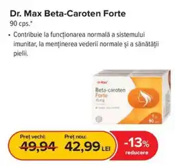 Dr.Max Dr. Max Beta-Caroten Forte Ofertă