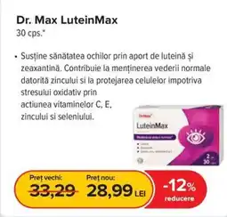 Dr.Max Dr. Max LuteinMax Ofertă