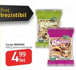 Supeco Covrigi TIMOSERV Ofertă