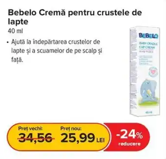 Dr.Max Bebelo Cremă pentru crustele de lapte Ofertă
