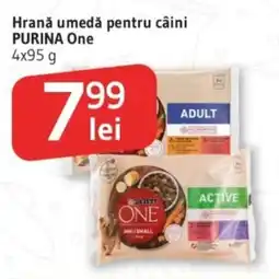 Supeco Hrană umedă pentru câini PURINA One Ofertă
