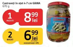 Supeco Castraveţi în oţet 4-7 cm GIANA Ofertă