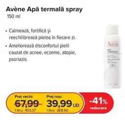 Dr.Max Avène Apă termală spray Ofertă
