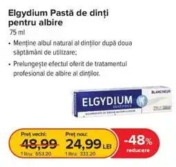 Dr.Max Elgydium Pastă de dinți pentru albire Ofertă