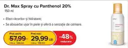 Dr.Max Dr. Max Spray cu Panthenol 20% Ofertă