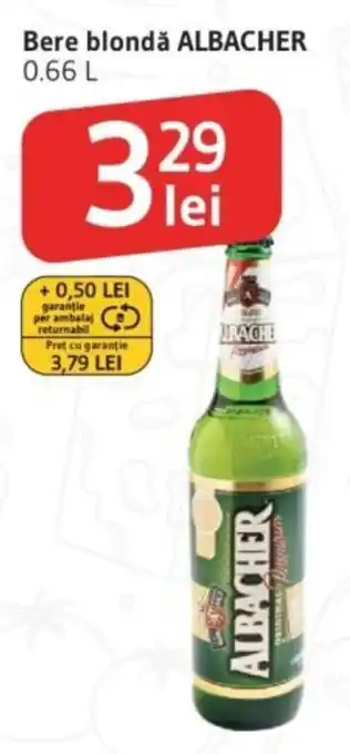 Supeco Bere blondǎ ALBACHER Ofertă