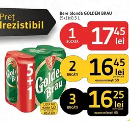 Supeco Bere blondǎ GOLDEN BRAU Ofertă