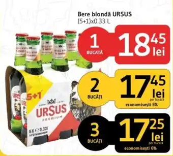 Supeco Bere blondǎ URSUS Ofertă