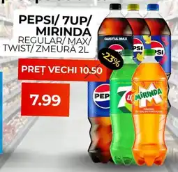 Simos Pepsi/7up/ mirinda regular/max/ twist/zmeură Ofertă