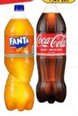 Supeco Băutură carbogazoasă COCA COLA Original/Zero/ FANTA Portocale Ofertă