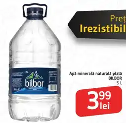Supeco Apă minerală naturală plată BILBOR Ofertă