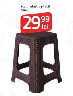 Supeco Scaun plastic pliabil mare Ofertă
