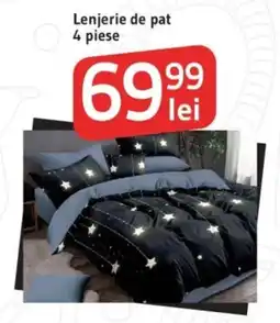 Supeco Lenjerie de pat 4 piese Ofertă