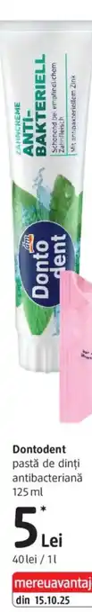Dontodent pastă de dinți antibacteriană