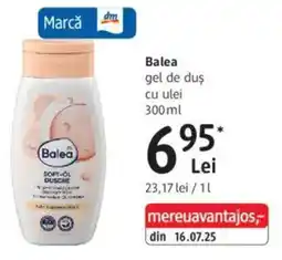 DM Balea gel de duş cu ulei Ofertă