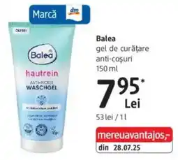 DM Balea gel de curățare anti-coşuri Ofertă
