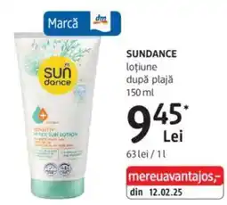 DM SUNDANCE loţiune dupăǎ plajă Ofertă