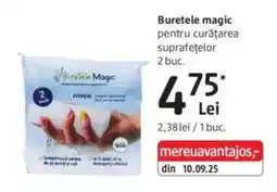 DM Buretele magic pentru curăţarea suprafeţelor Ofertă