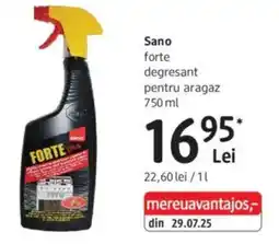DM Sano forte degresant pentru aragaz Ofertă