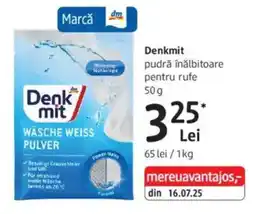 DM Denkmit pudră înălbitoare pentru rufe Ofertă