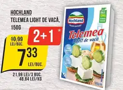 Mega Image Hochland telemea light de vacă Ofertă