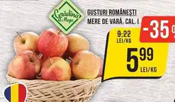 Mega Image Gusturi românești mere de vară Ofertă