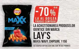Mega Image Lay's maxx/wavy, chipsuri Ofertă