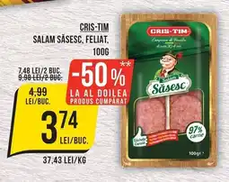 Mega Image Cris-tim salam săsesc, feliat Ofertă