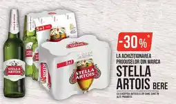 Mega Image Stella artois bere Ofertă