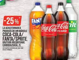 Mega Image Coca-cola/ fanta/sprite, băutura racoritoare carbogazoasă Ofertă