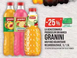 Mega Image Granini băutură răcoritoare necarbogazoasă Ofertă