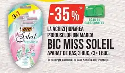 Mega Image Bic miss soleil aparat de ras Ofertă