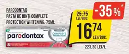 Mega Image Parodontax pastă de dinți complete protection whitening Ofertă